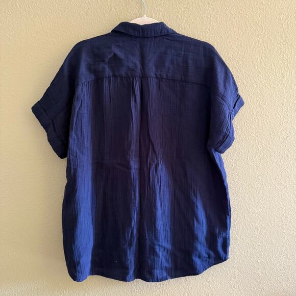 Soft Surroundings Je Veux Gauze Top Size M - Picture 4 of 4